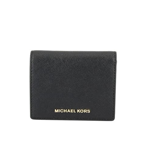 porta carte di credito michael kors|Porta carte di credito piccolo con catena in pelle a grana .